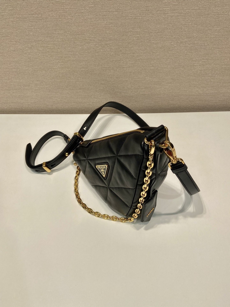 Pra*a triangle pouch